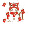 雪信送福