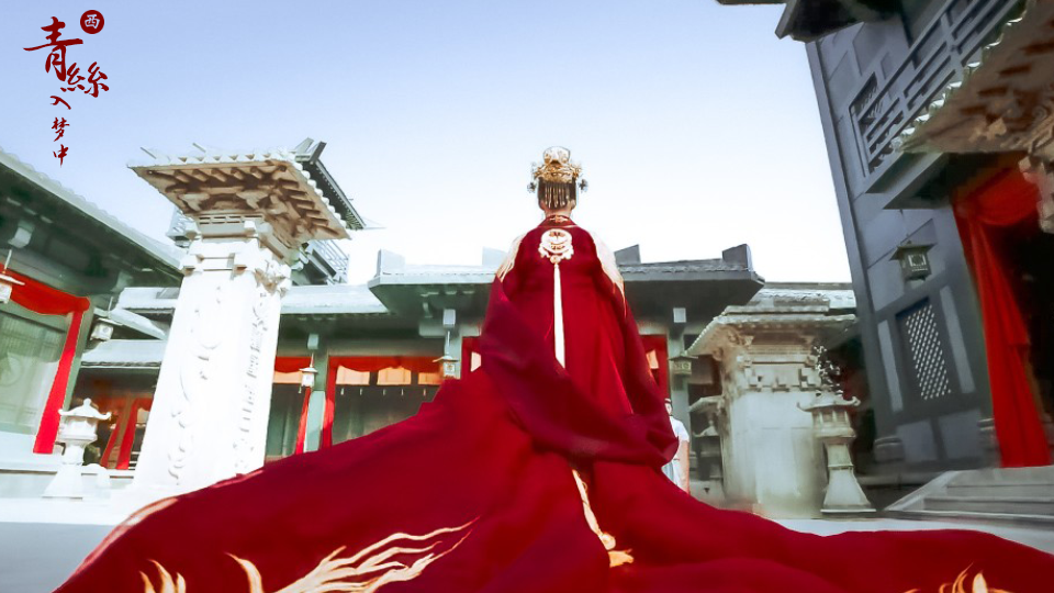 古风真人青丝入梦中